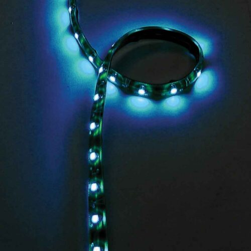 16′ Clear Blue Flexible LED Roll – 18 Diodes Per Foot