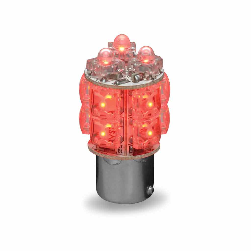 Red Replacement LED Bulb – Single Function | 13 Diodes