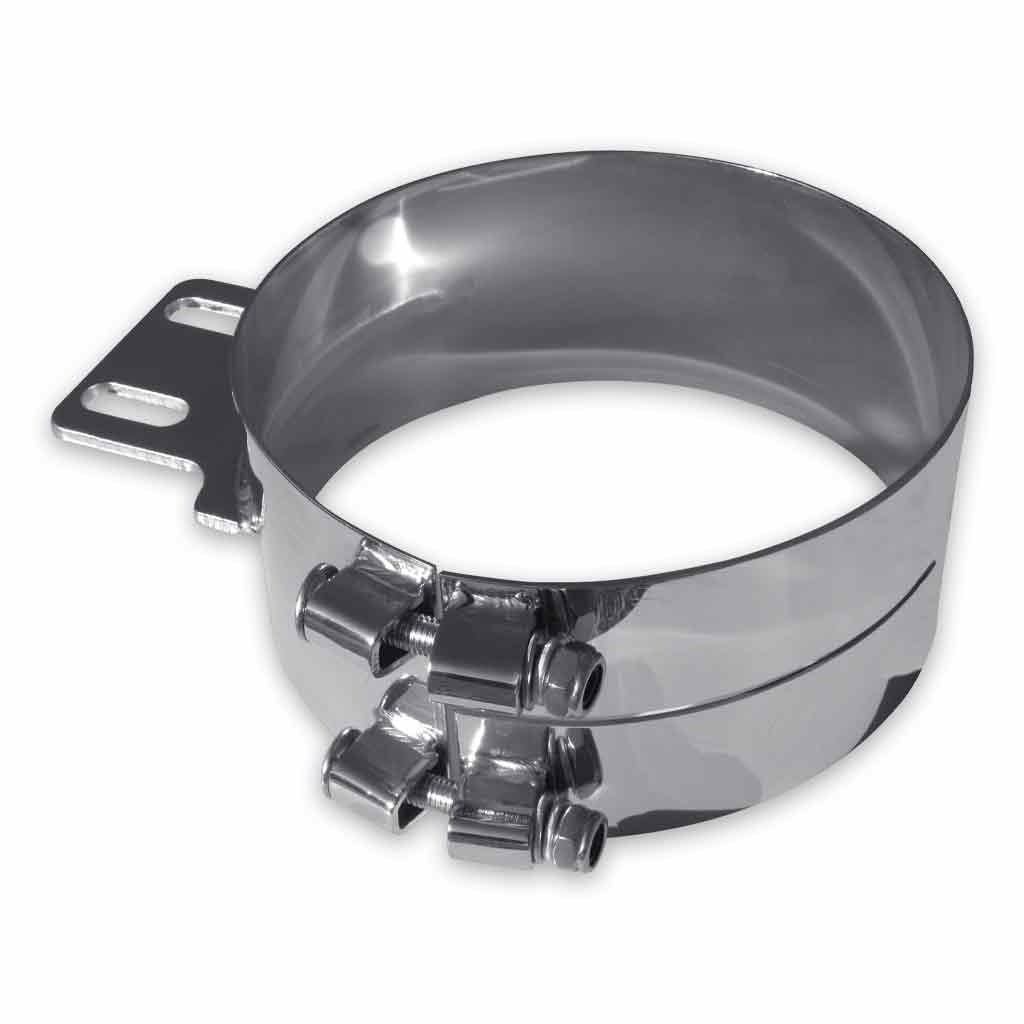 5″ Wide Band Clamp – Straight Mounting Plate