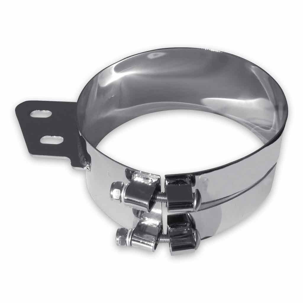 8″ Wide Band Clamp – Angled Mounting Plate