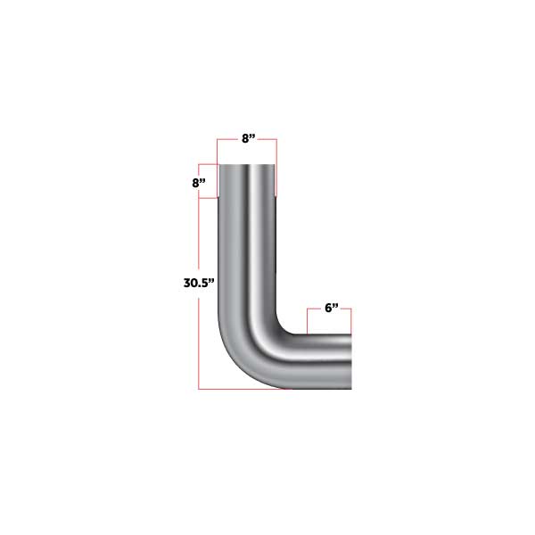 90° Elbow – 8″ Diameter