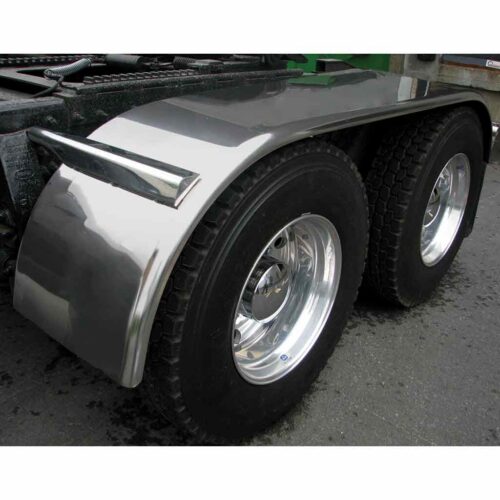 120″ Smooth Full Fenders – 16 Gauge | 430 Stainless Steel