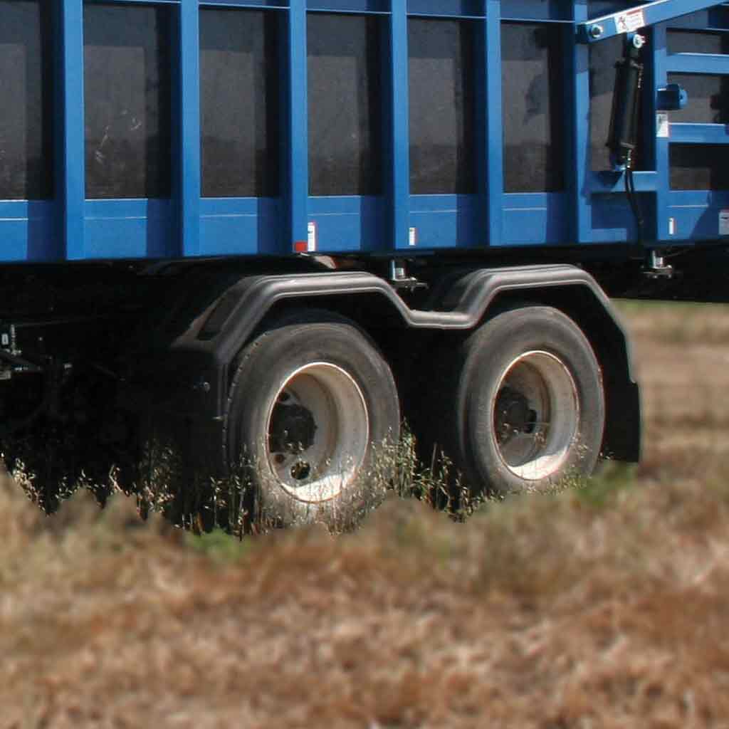 105″ Double Hump Poly Fenders – Polypropylene (Poly)