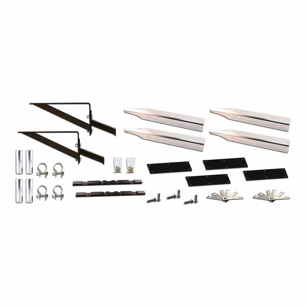 Full Fender Mounting Kit – Adjustable Fender Brackets – 14 Gauge (Standard)