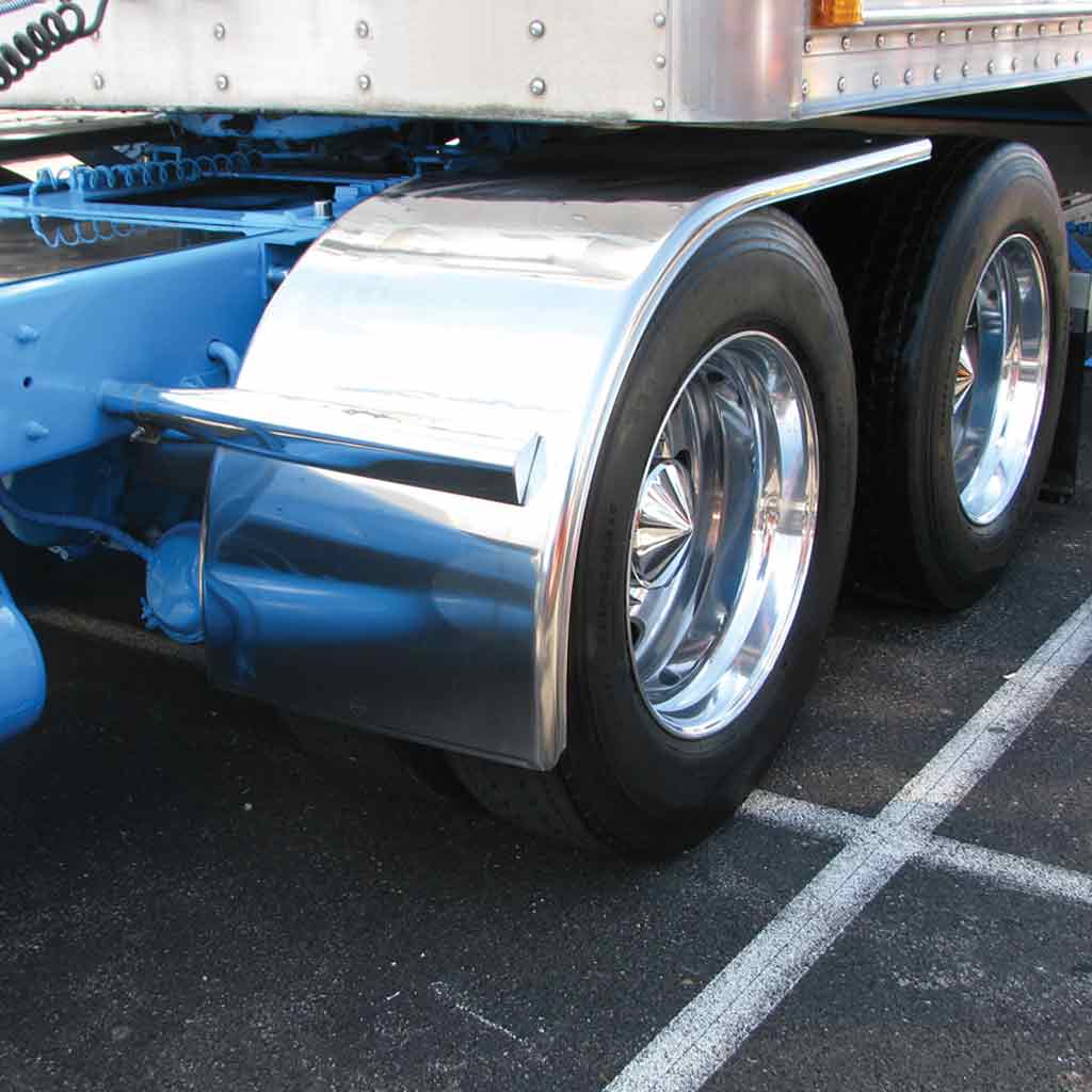 72″ Half Fenders – 14 Gauge | 430 Stainless Steel