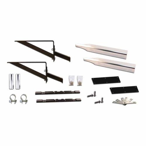 Half Fender Mounting Kit – Adjustable Fender Brackets | 12 Gauge (Heavy Duty)