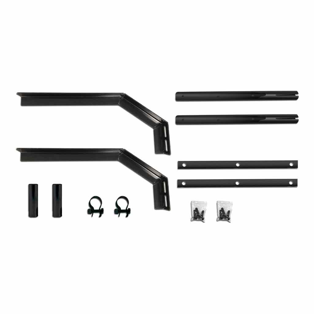 Painted Half Fender Mounting Kit – Angled Fender Brackets | Tube Mounts