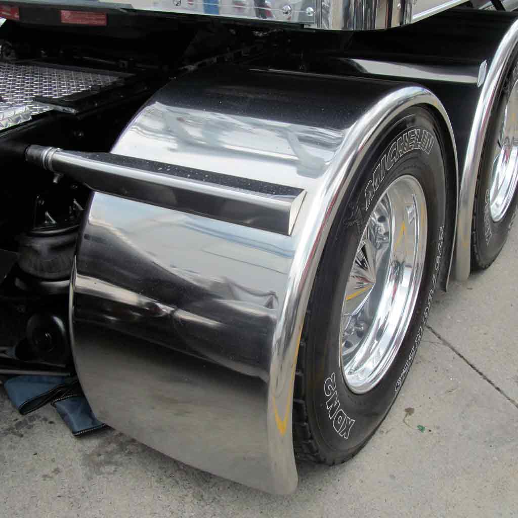 Single Axle Fender Mounting Kit – 14 Gauge (Standard) | Triangle Mounts | Non Threaded Post Mount