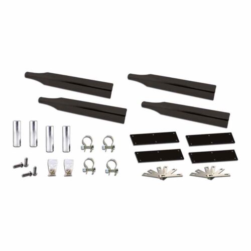 Painted Single Axle Fender Monting Kit – Triangle Mounts