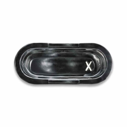 6″ Oval Grommet – Closed Back | Rubber