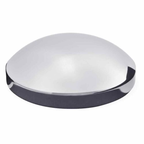8 1/4″ I.D Dome Rear Hubcap – Chrome Metal