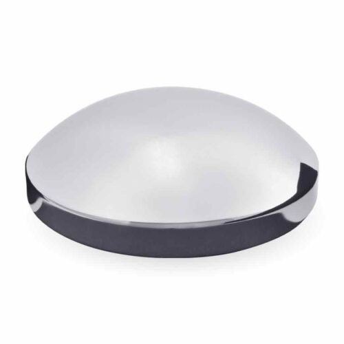 8″ I.D Dome Rear Hubcap – Chrome Metal