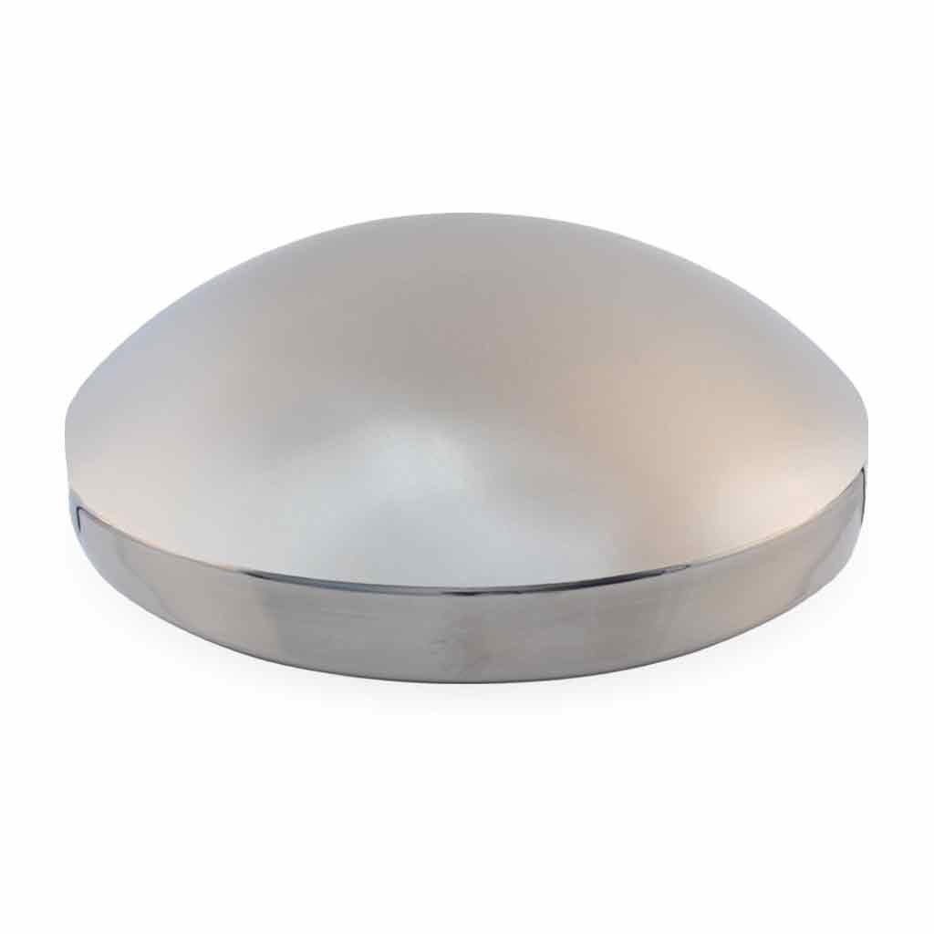 8″ I.D Dome Rear Hubcap – Stainless Steel