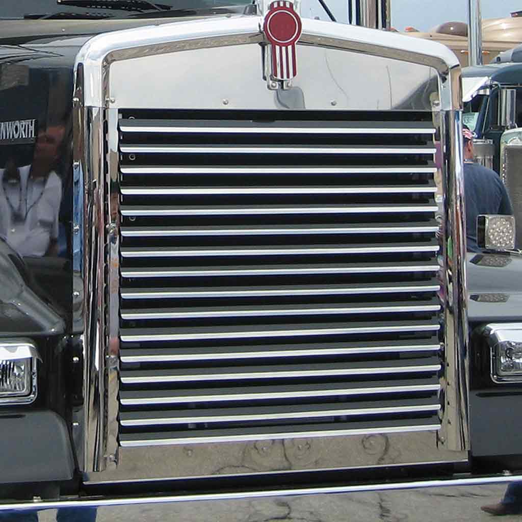 KW. W900L Louvered Grille Bar Kit (All Years) – 16 Bars | Straight
