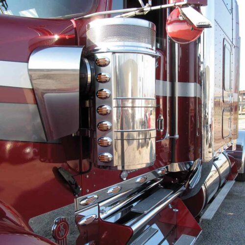 KW. W900B/L Metton Hood Air Intake Shrouds (2008+)