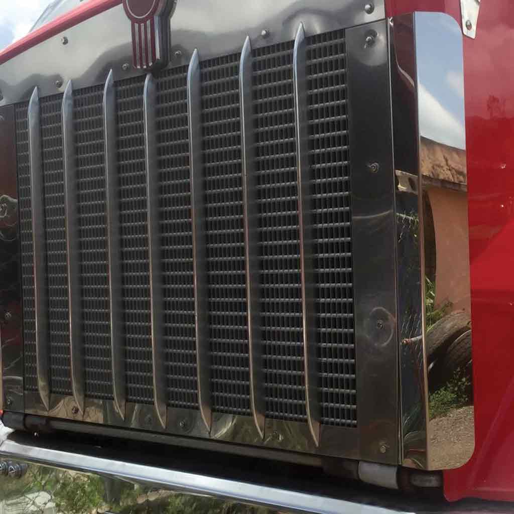 KW. T800 Side Grille Deflectors (All Years)