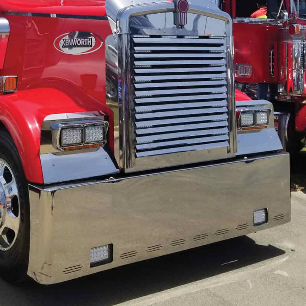 KW. W900L Headlight Surround Fender Guards (All Years)