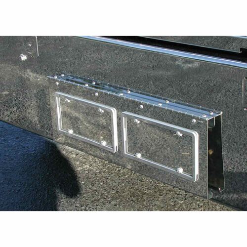 KW. W900 Swing License Plate (All Years) – Texas Style Bumper | Double Plates