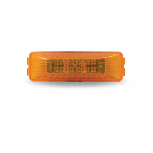 1″ x 4″ Amber Clearance Marker Rectangular LED Light – 12 Diodes