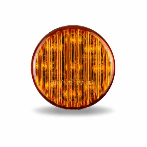 2″ Amber Clearance Marker Round LED Light – 9 Diodes (Poly Bag)