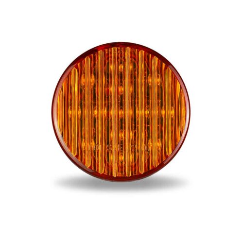 2.5″ Amber Clearance Marker Round LED Light – 13 Diodes