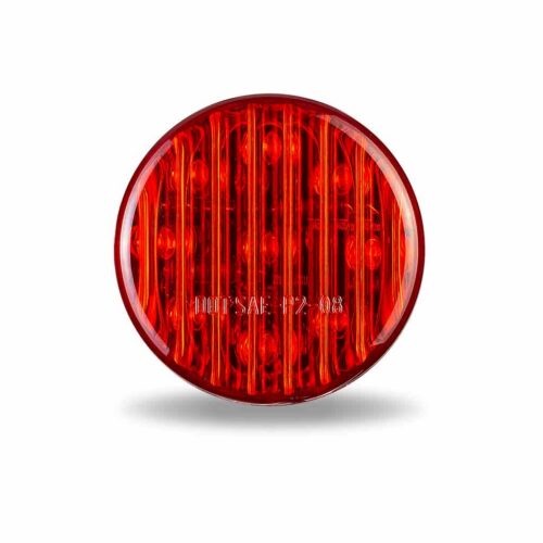 2″ Red Clearance Marker Round LED Light – 9 Diodes