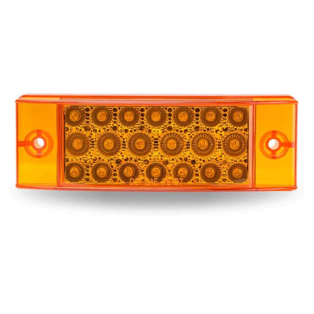 2″ x 6″ Amber Marker Rectangular LED Light – 20 Diodes