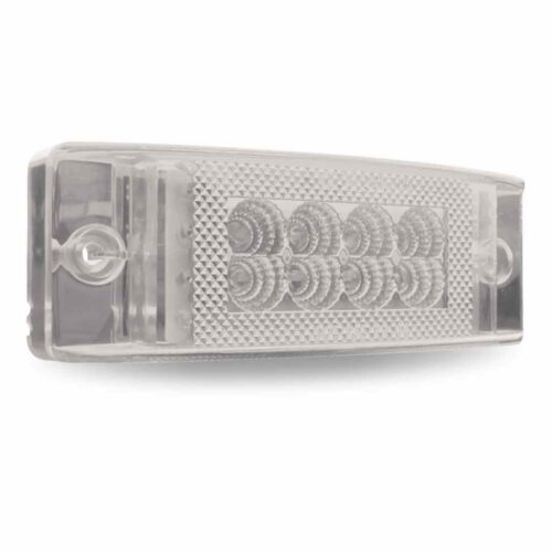 2″ x 6″ Clear Red Marker Multi-Directional LED Light – 24 Diodes