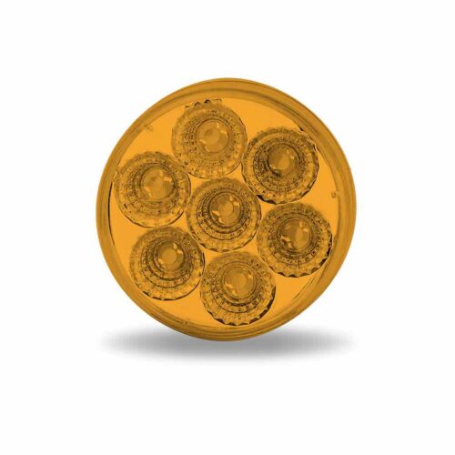 2″ Amber Marker Round LED Light – 7 Diodes
