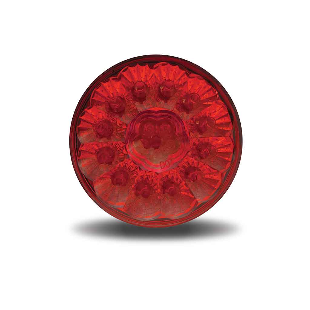 4″ Red Super Diode LED Stop, Turn & Tail Light – 17 Diodes