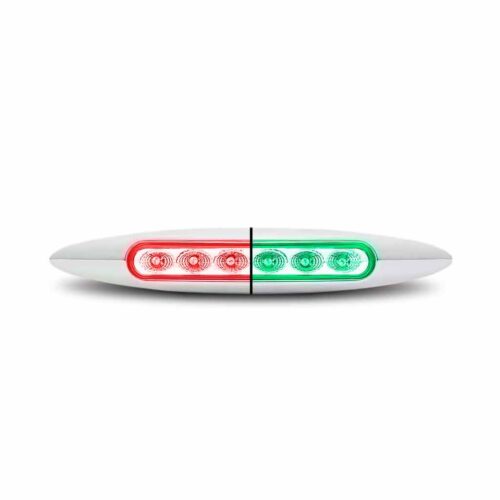6″ Red Marker to Green Auxiliary Slim LED Light – 6 Diodes