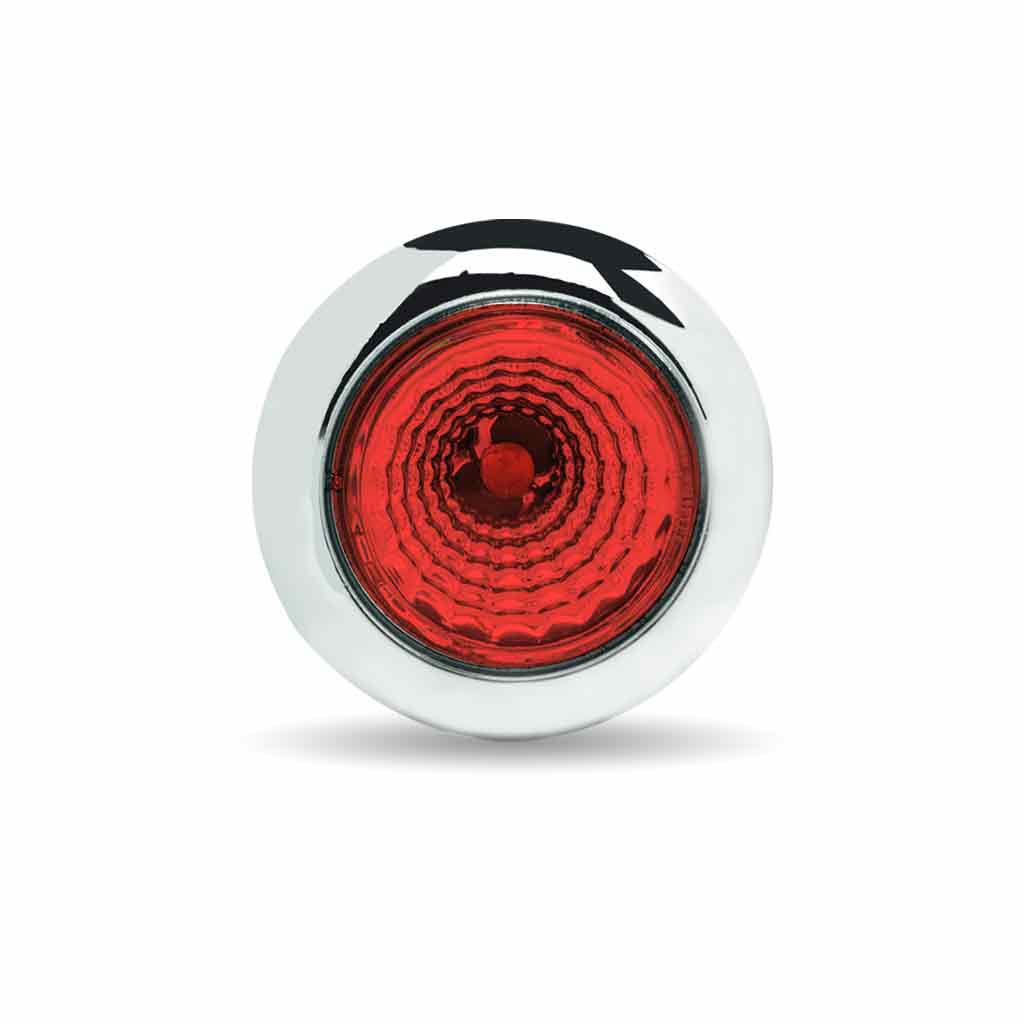 3/4″ Red Marker Round Reflector LED Light – 1 Diode