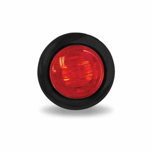 3/4″ Red Marker Round LED Light – 3 Diodes | Grommet Only
