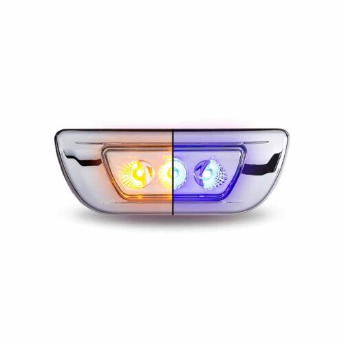 Amber Turn & Marker to Blue Auxiliary Kenworth/Peterbilt LED Cab Light – 3 Diodes