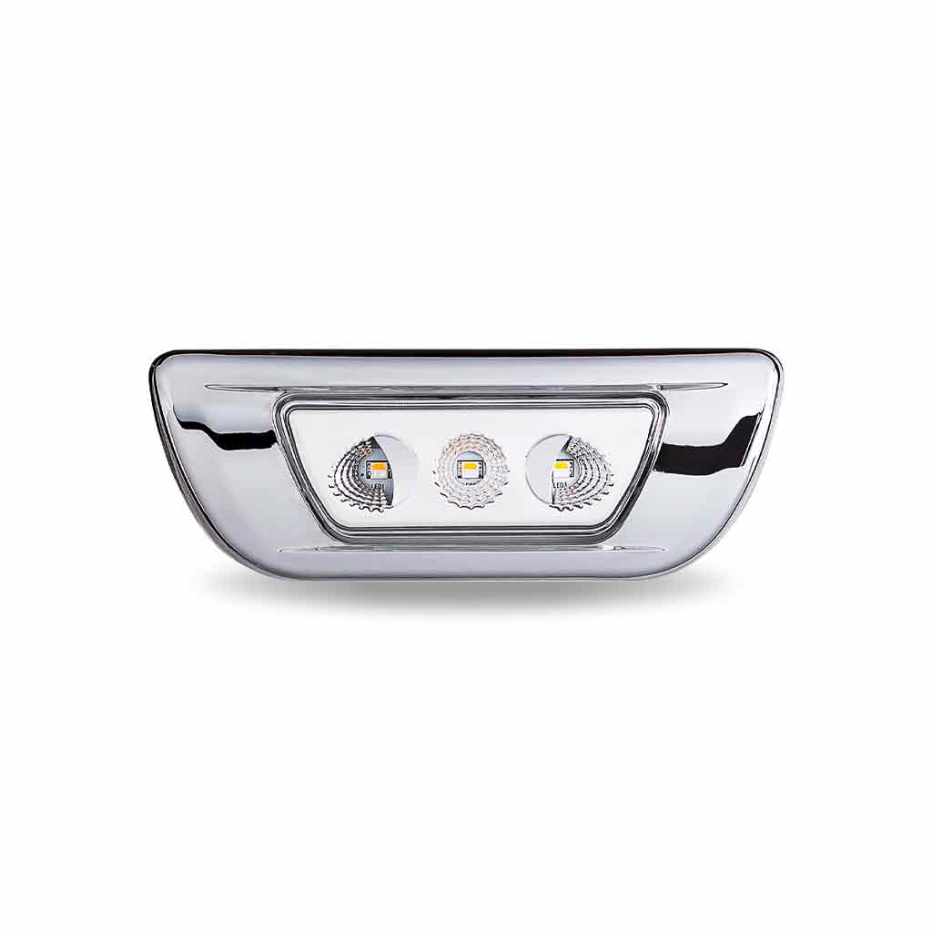 Clear Amber Turn & Marker Kenworth/Peterbilt LED Cab Light – 3 Diodes