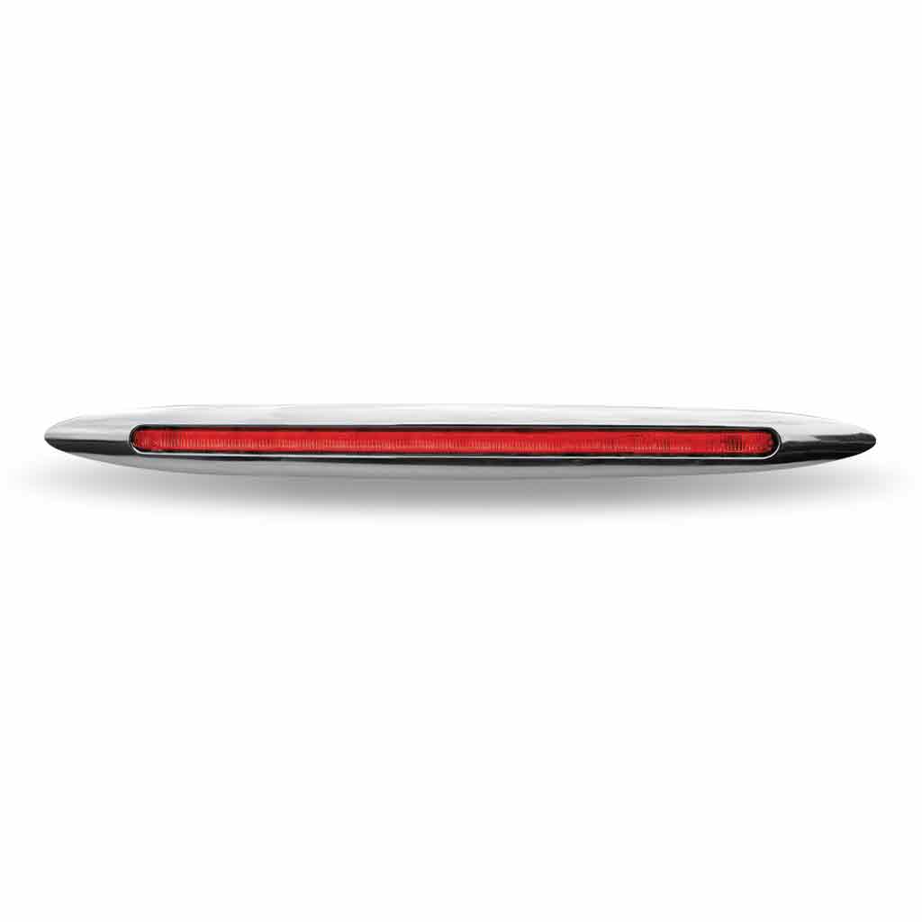 17″ Red Marker Slim Flatline LED Light – 24 Diodes