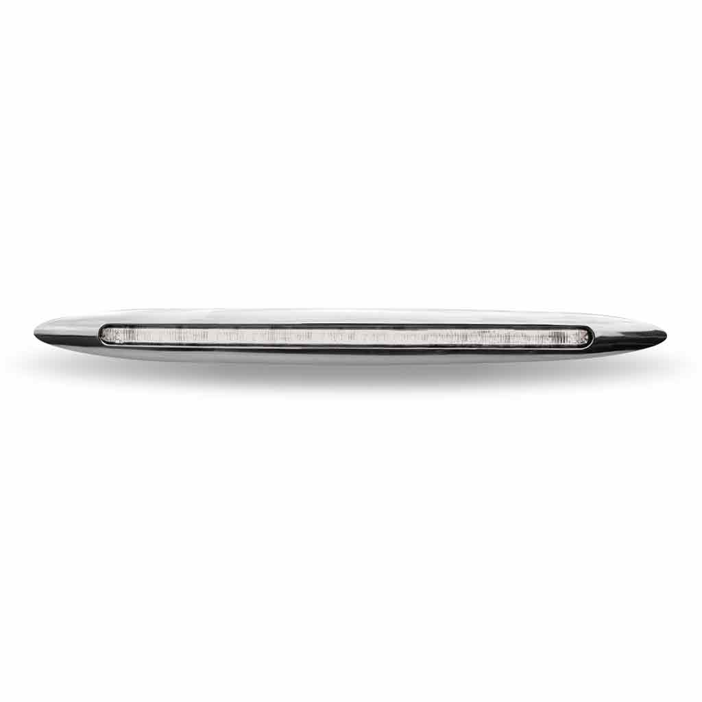17″ White Marker Slim Flatline LED Light – 24 Diodes