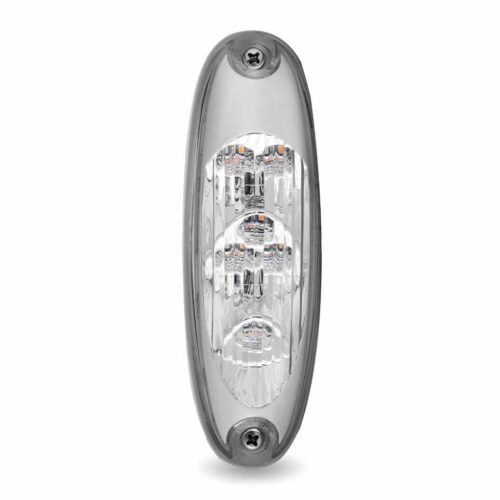 FTL. Clear Amber Clearance Marker LED Light – 6 Diodes