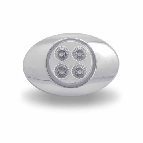 Clear Red Marker Generation 2 LED Light – 4 Diodes