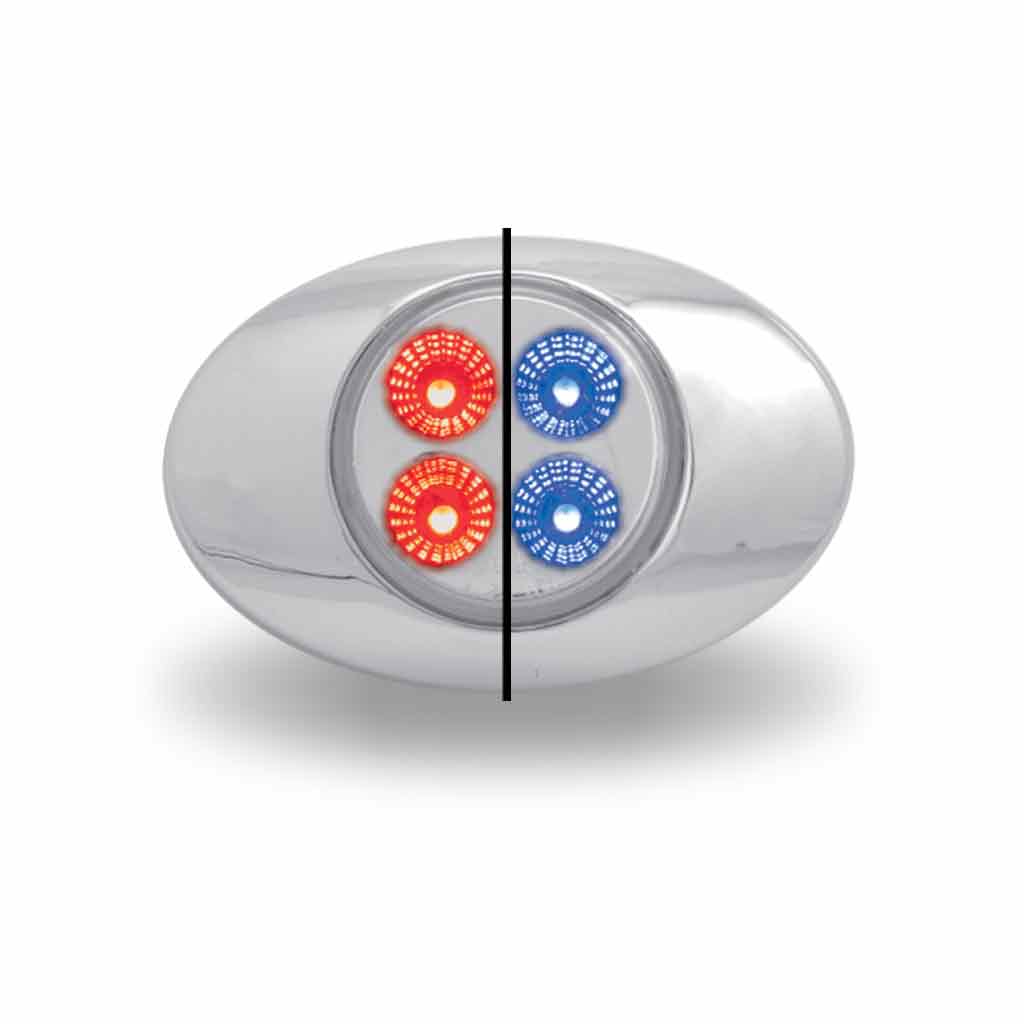 Red Marker to Blue Auxiliary Generation 2 LED Light – 4 Diodes