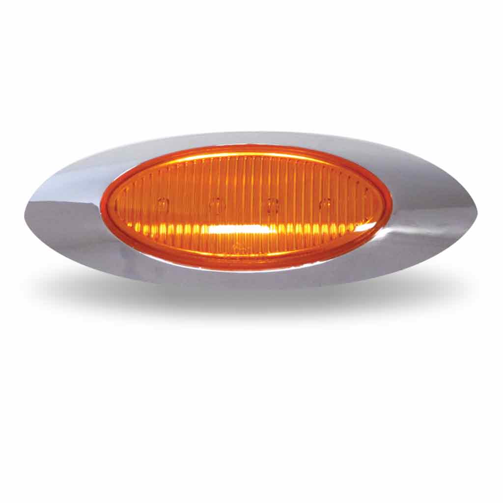 Amber Clearance Marker Generation 4 LED Light – 4 Diodes (Poly Bag)