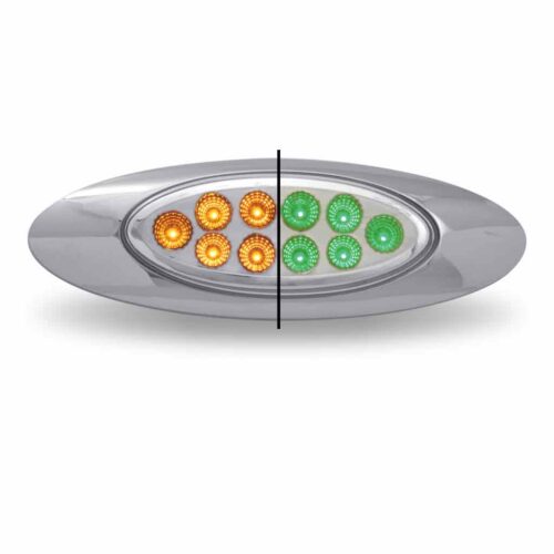Amber Marker to Green Auxiliary Generation 4 LED Light – 10 Diodes
