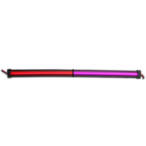 12″ Clear Red to Purple Auxiliary Center Glow Strip LED Light – 60 Diodes