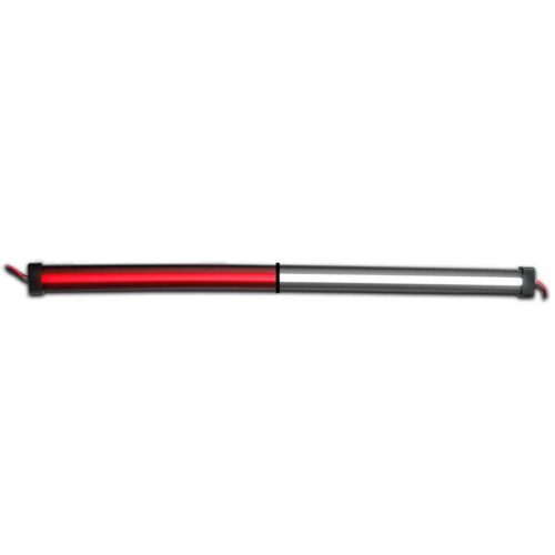 12″ Clear Red to White Auxiliary Center Glow Strip LED Light – 60 Diodes