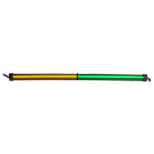 24″ Clear Amber to Green Auxiliary Center Glow Strip LED Light – 120 Diodes