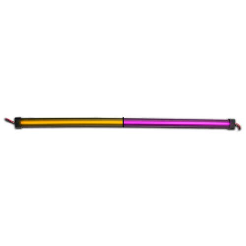 24″ Clear Amber to Purple Auxiliary Center Glow Strip LED Light – 120 Diodes