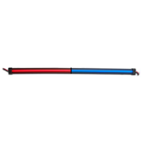 24″ Clear Red to Blue Auxiliary Center Glow Strip LED Light – 120 Diodes