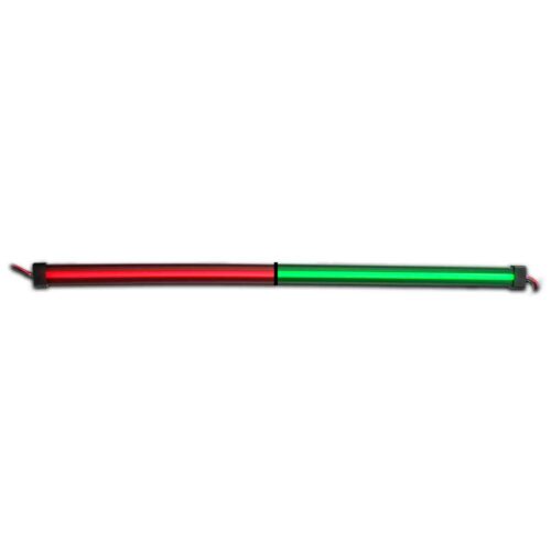 24″ Clear Red to Green Auxiliary Center Glow Strip LED Light – 120 Diodes