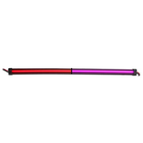 24″ Clear Red to Purple Auxiliary Center Glow Strip LED Light – 120 Diodes