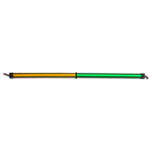 48″ Clear Amber to Green Auxiliary Center Glow Strip LED Light – 240 Diodes